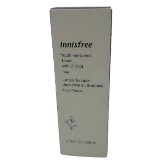 NIB - Innisfree Youth-enriched Toner with Orchid 6.76 Fl. Oz. - Picture 2 of 6